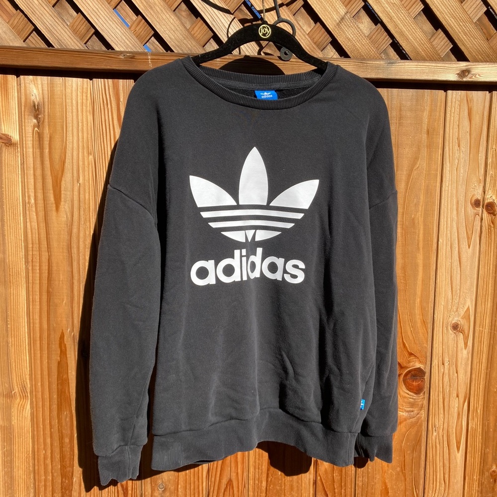 Adidas trefoil crewneck